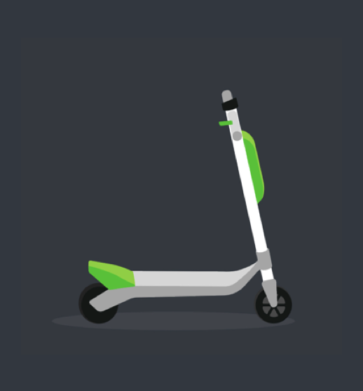 Lime has scooters of 3 different generations that has 3 different lookings. The scooter should look generic and recognizable.
